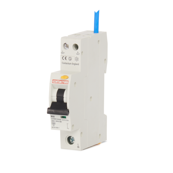 Single Pole Class A Type B Compact RCBO