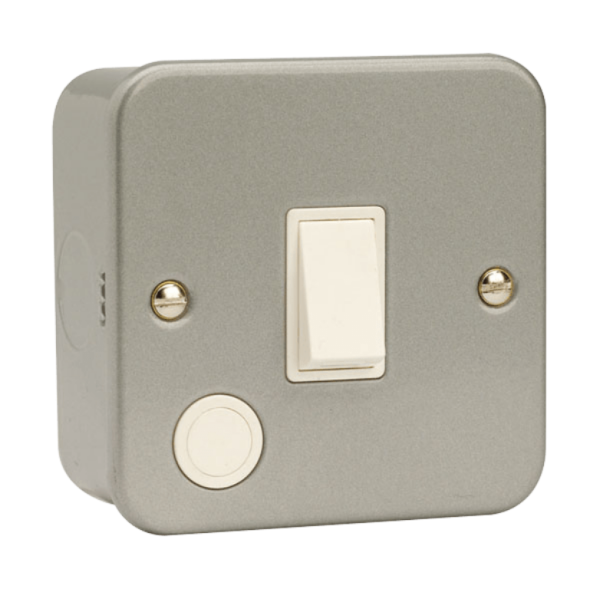 Click Metalclad 20A DP Switch Flex Outlet
