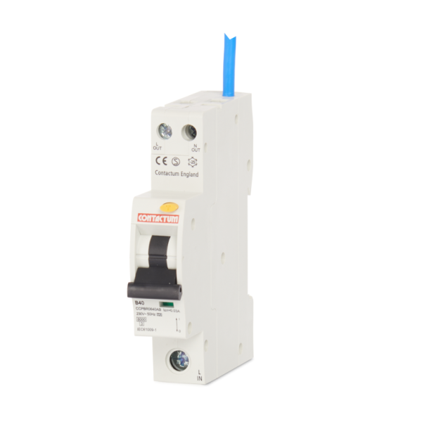 Single Pole Class A Type B Compact RCBO