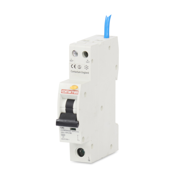 Single Pole Class A Type C Compact RCBO