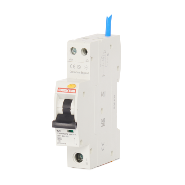 Single Pole Class A Type B Compact RCBO