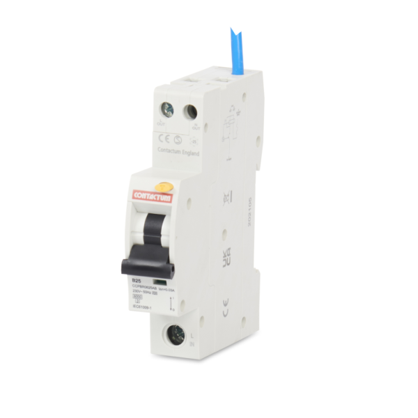 Single Pole Class A Type B Compact RCBO