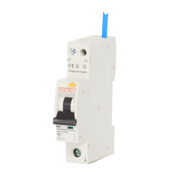 Single Pole Class A Type B Compact RCBO