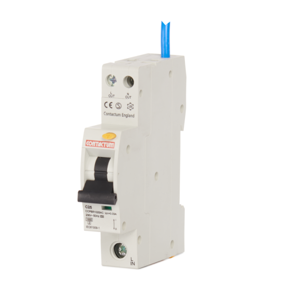 Single Pole Class A Type C Compact RCBO