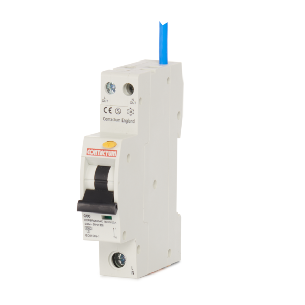 Single Pole Class A Type C Compact RCBO