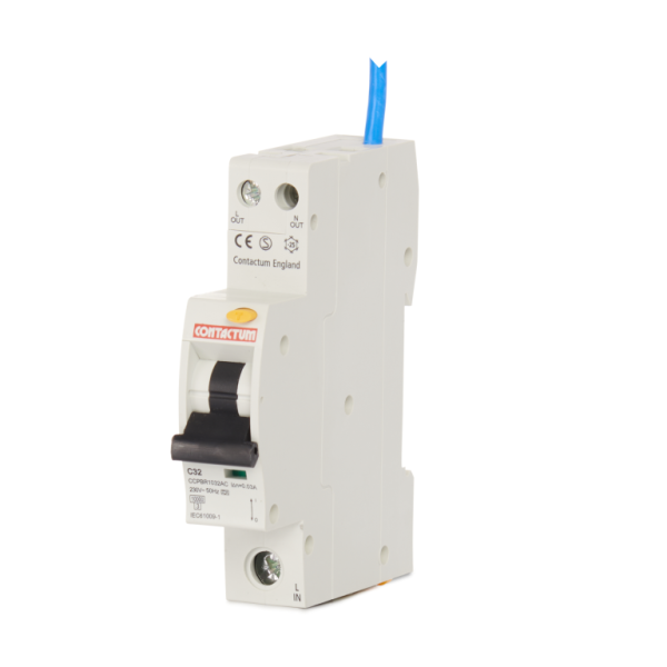 Single Pole Class A Type C Compact RCBO