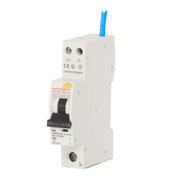 Single Pole Class A Type C Compact RCBO