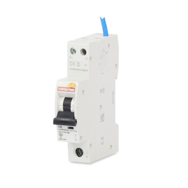 Single Pole Class A Type C Compact RCBO