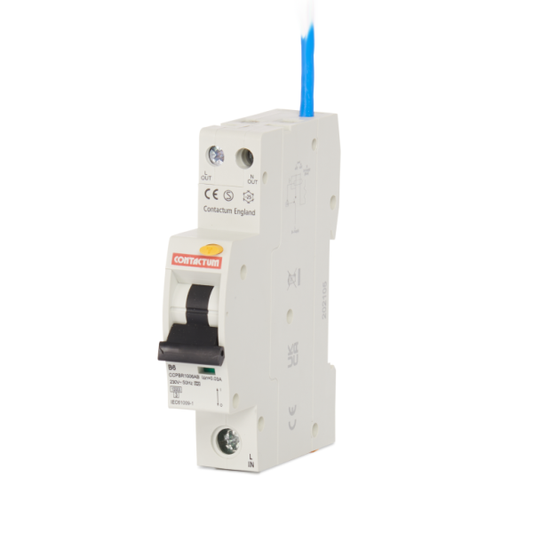 Single Pole Class A Type B Compact RCBO