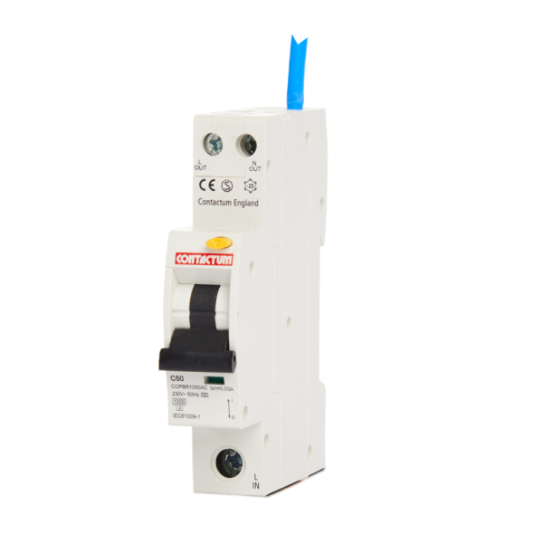 Single Pole Class A Type C Compact RCBO