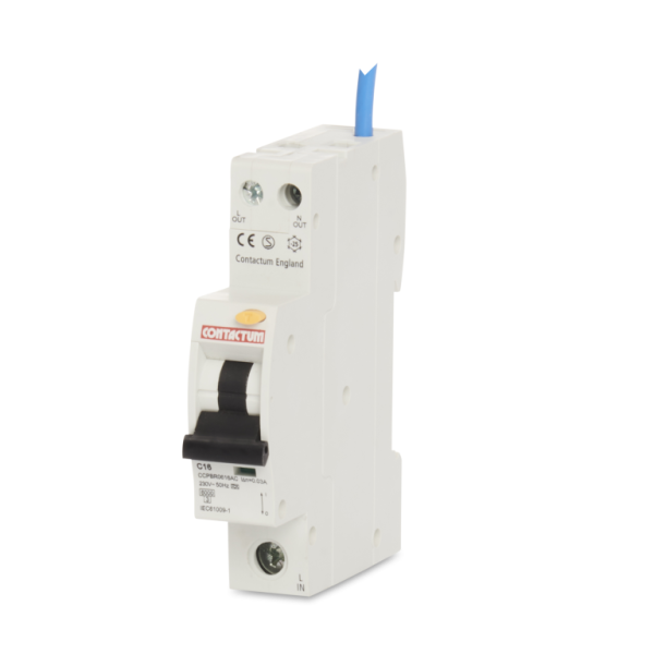 Single Pole Class A Type C Compact RCBO