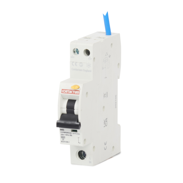 Single Pole Class A Type B Compact RCBO