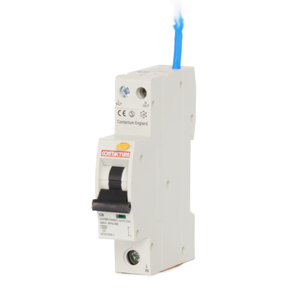 Single Pole Class A Type C Compact RCBO