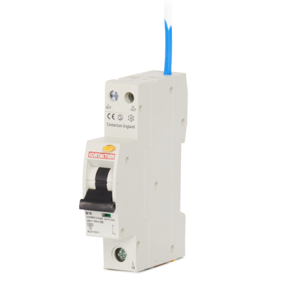 Single Pole Class A Type B Compact RCBO