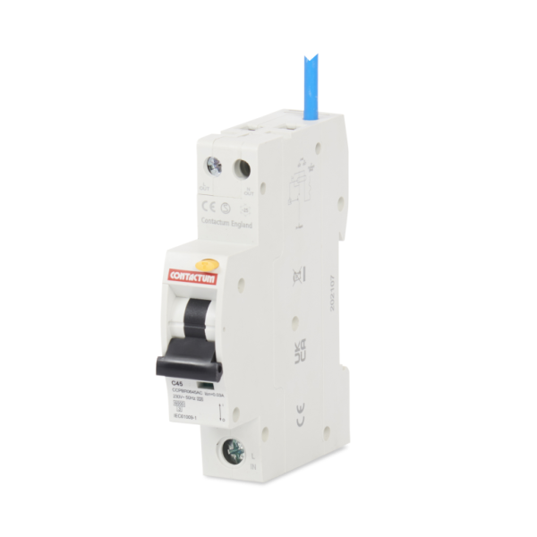 Single Pole Class A Type C Compact RCBO