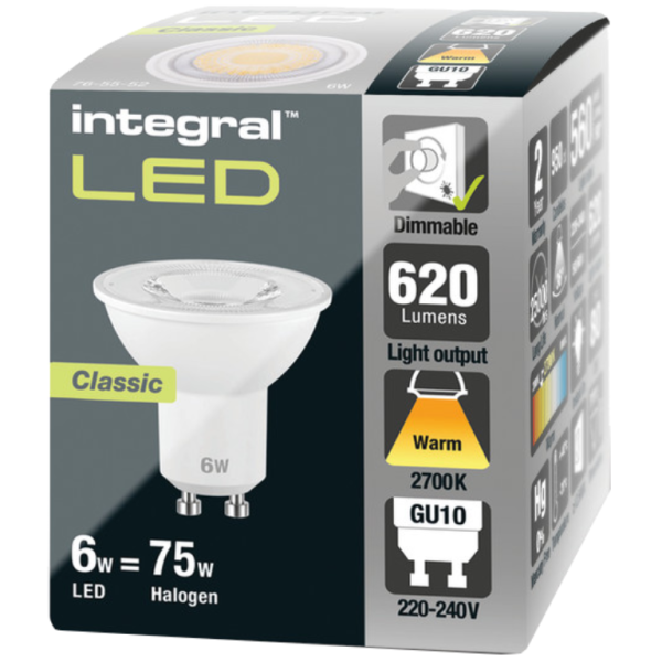 Lamp, LED GU10 Dimmable, 36Deg Beam - Image 2