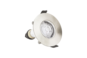 Downlight, Evofire Fire Rated Round IP65, c/w GU10 Holder