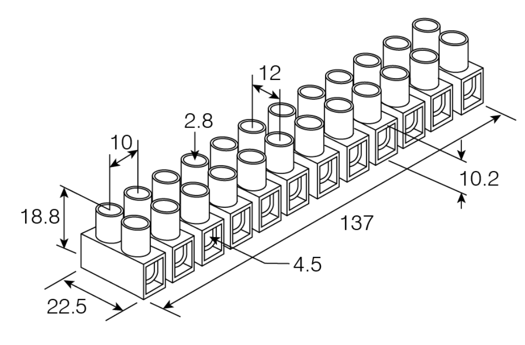 Pack of 10 Terminal Blocks - Image 2