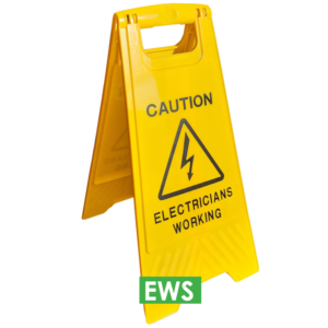 Deligo Caution Standing Sign