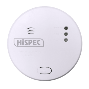 Carbon Monoxide Alarm with Mains Detector and 9V Battery Backup