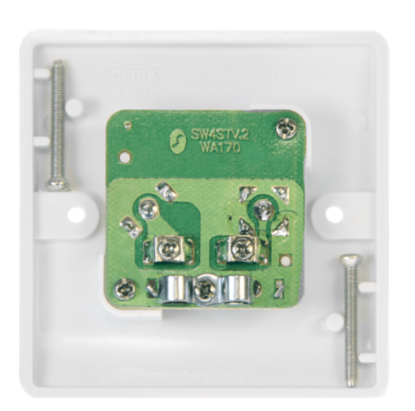 Click Mode 2 Gang Coax & Non-Isolated Satellite Socket - Image 2