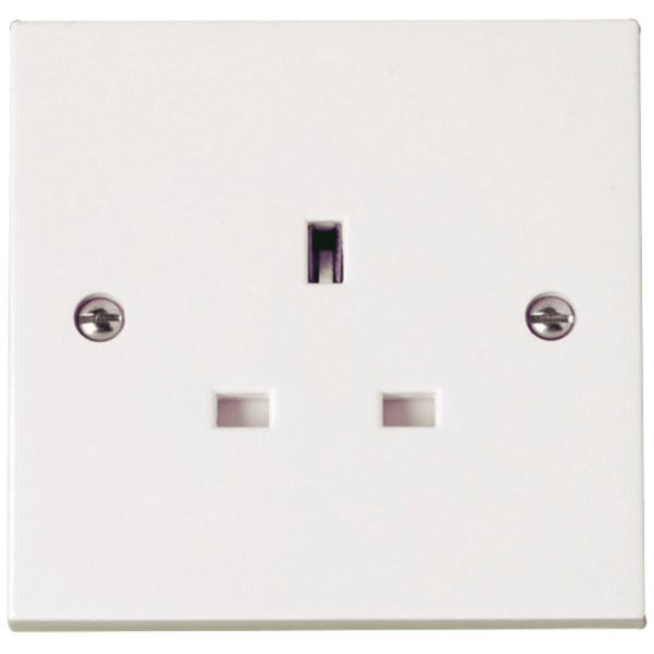 Click Polar 1 Gang 13A Unswitched Socket