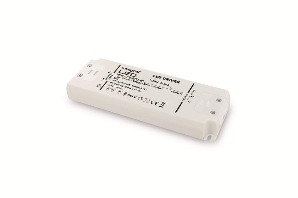 Integral 50w 12v IP20 Non Dimmable LED Driver - Image 2