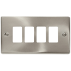 4 Module Front Plate