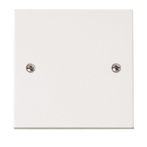 Click Polar 1 Gang Blank Plate