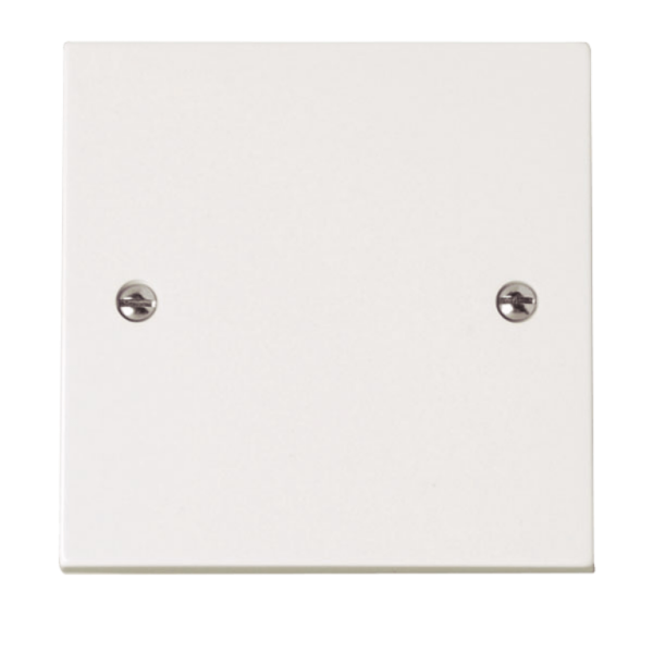 Click Polar 1 Gang Blank Plate