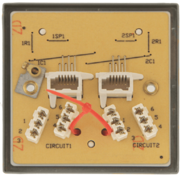 Cick Deco Satin Chrome 2 Gang BT Slave Socket - Image 2