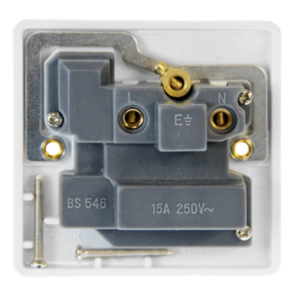 Click Mode 1 Gang 15A Round Pin Switched Socket - Image 2