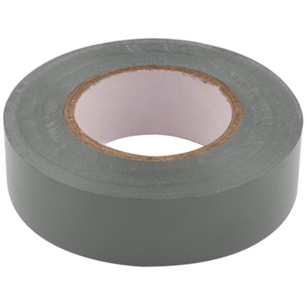 Unicrimp Grey 19mm x 20M PVC Insulation Tape