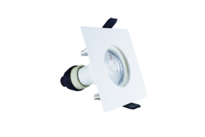 Fire Rated Static Square Downlight with Terminal Block