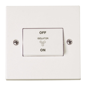Click Polar 1 Gang TP 10A Fan Isolator Switch