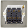 Click Deco Satin Chrome 3 Gang 2 Way 10Ax Switch - Image 2