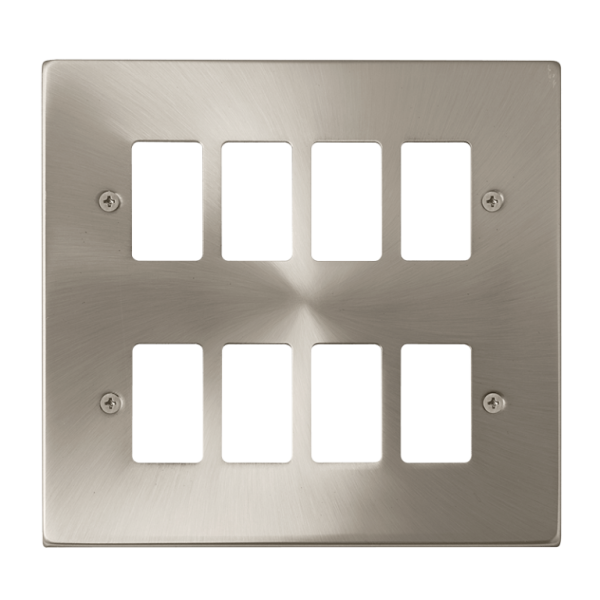 8 Module Front Plate