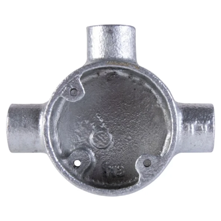 20mm Galvanised Tee Box