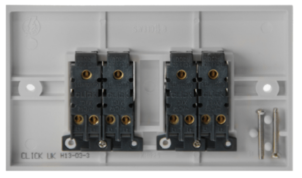 Click Polar 4 Gang 2 Way 10Ax Switch - Image 2