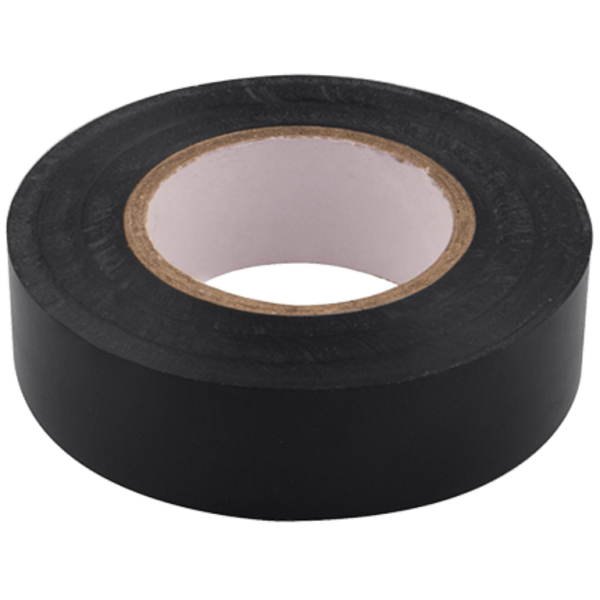 Unicrimp Black 19mm x 20M PVC Insulation Tape