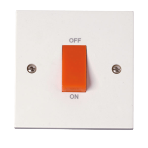 Click Polar 1 Gang 45A DP Switch