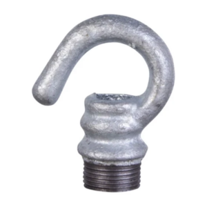 20mm Galvanised Screwed Hook