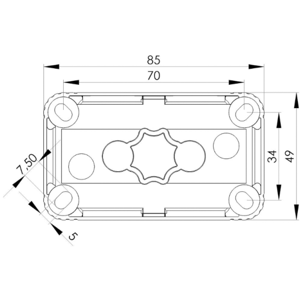 Black 206 IP66 Combi Box with Wago Connectors - Image 2