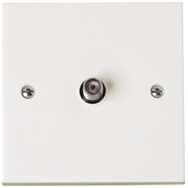 Click Polar 1 Gang Satellite Socket