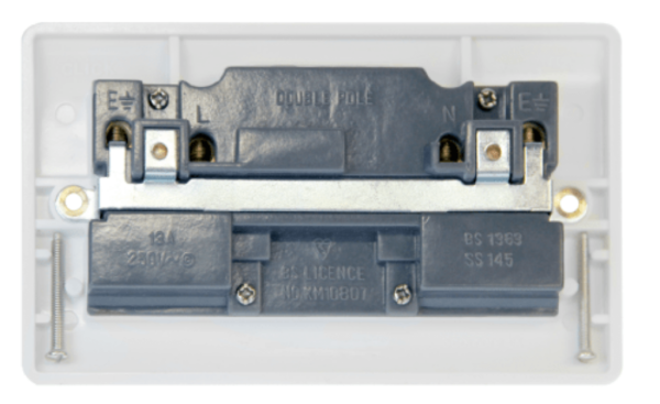 Click Mode 2 Gang DP Switched Socket - Image 2