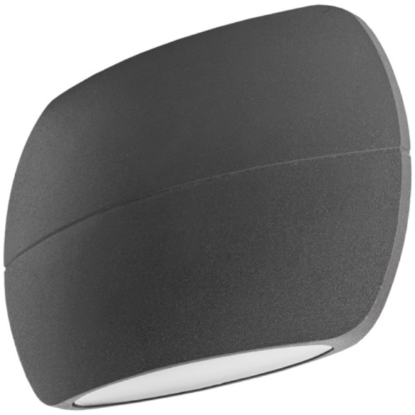 Integral Luxstone Dark Grey IP54 8.5w Wall Light 3000w