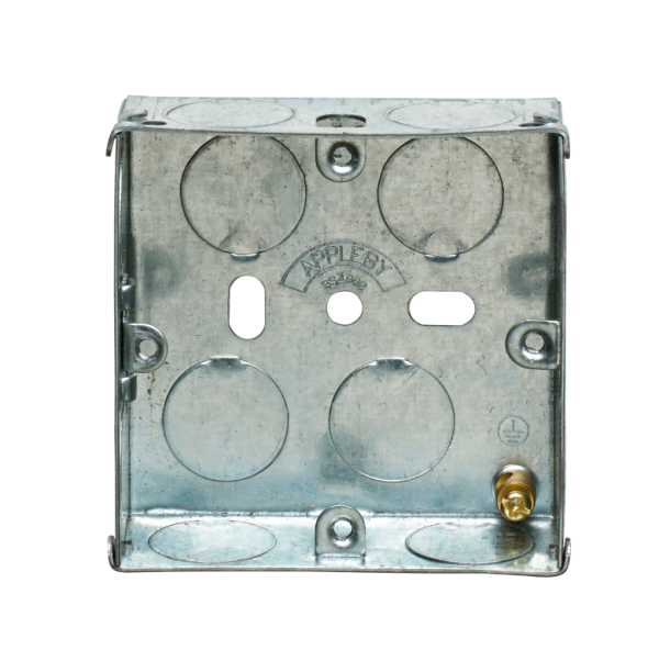 Appleby 1 Gang 25mm Metal Backbox