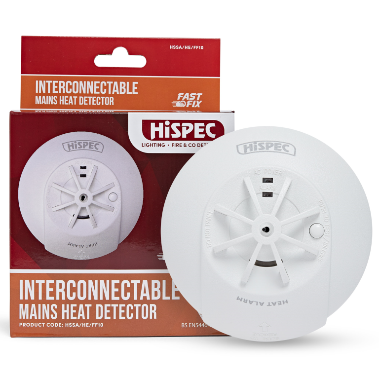 Mains Heat Alarm with Fast Fix and 10 Year Lithium Battery - Image 2
