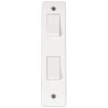 Click Mode 2 Gang 2 Way Architrave Switch