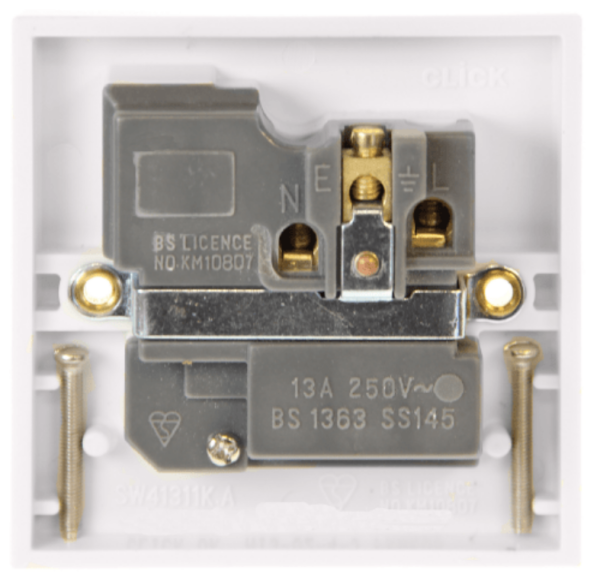 Click Polar 1 Gang 13A SP Switched Socket - Image 2